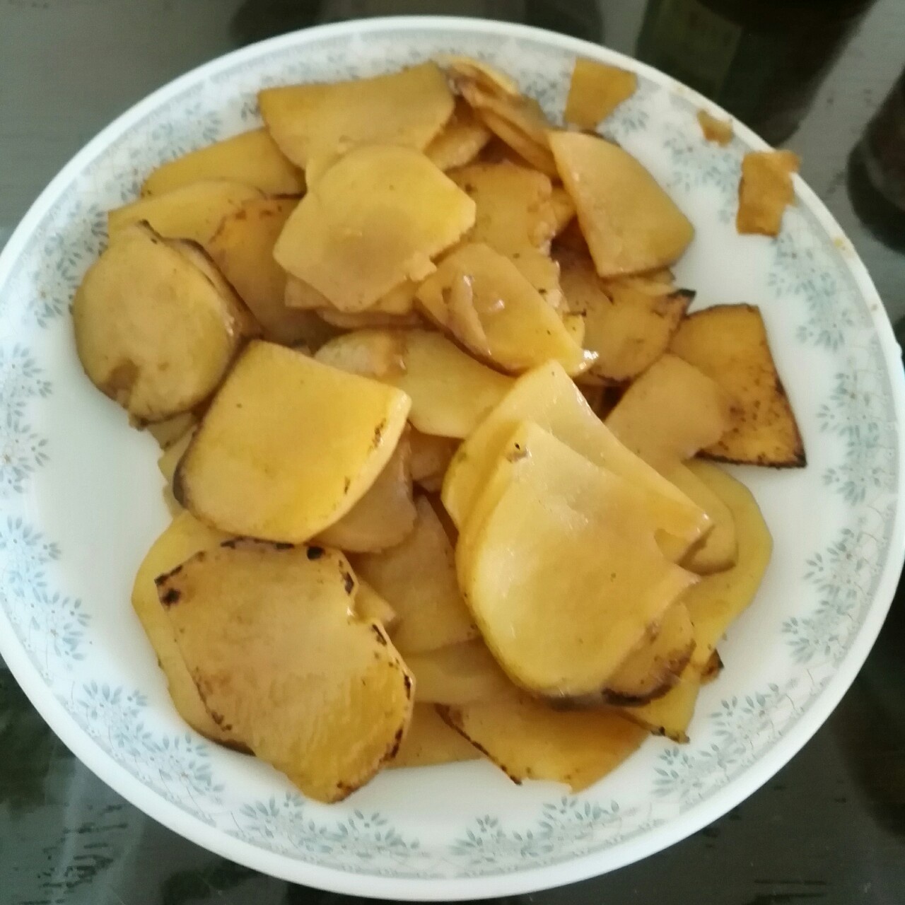 朴素的土豆片