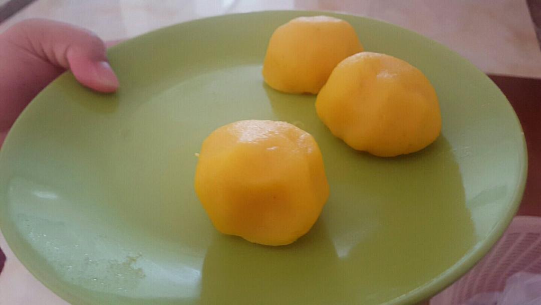 奶香糯米窝窝头