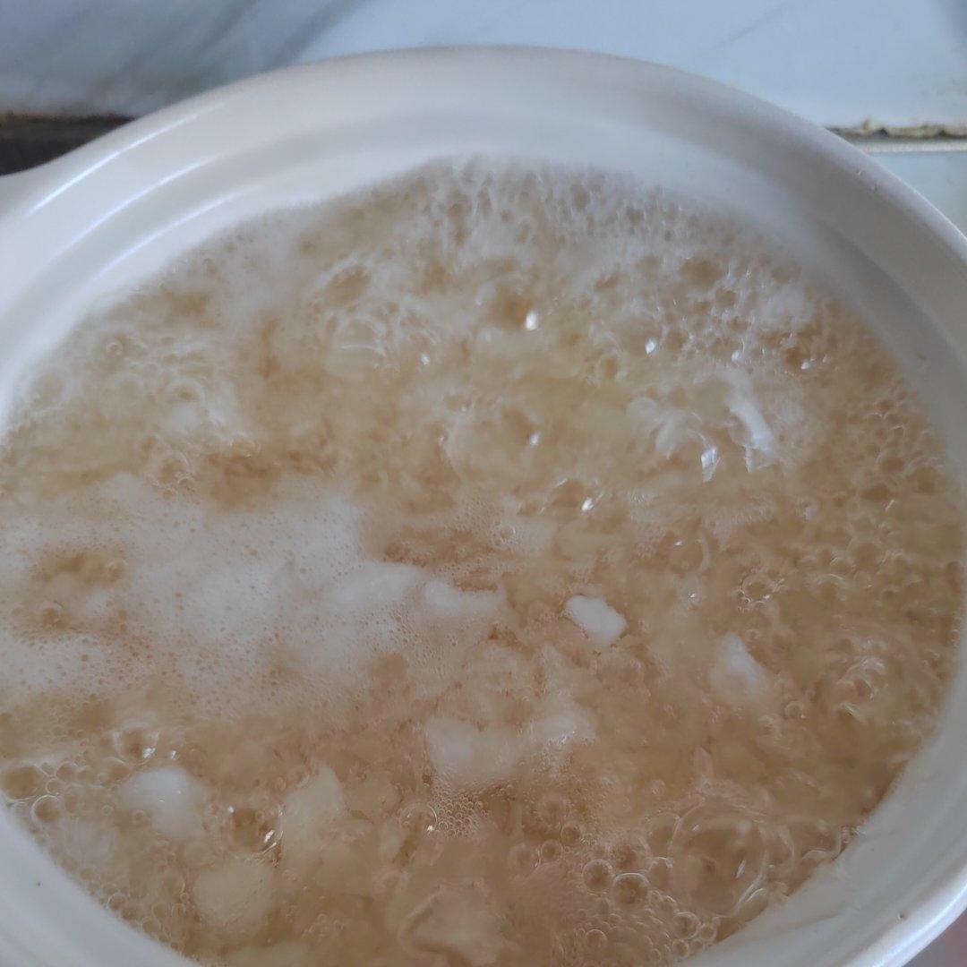 不刺激胃炖雪蛤