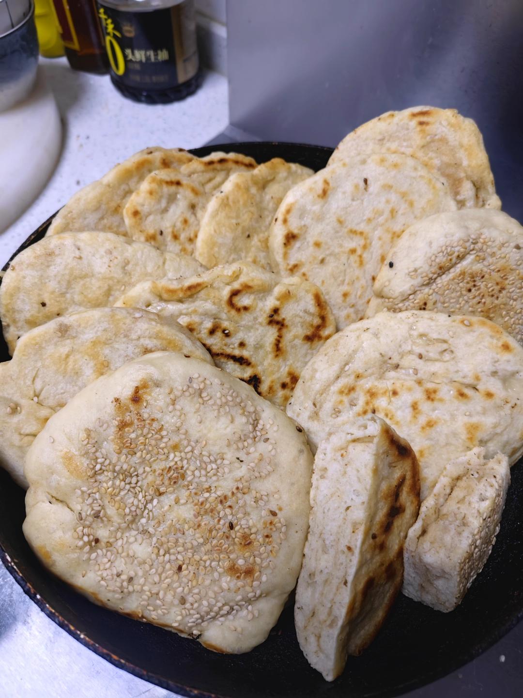 芝麻酱烧饼（糖火烧）