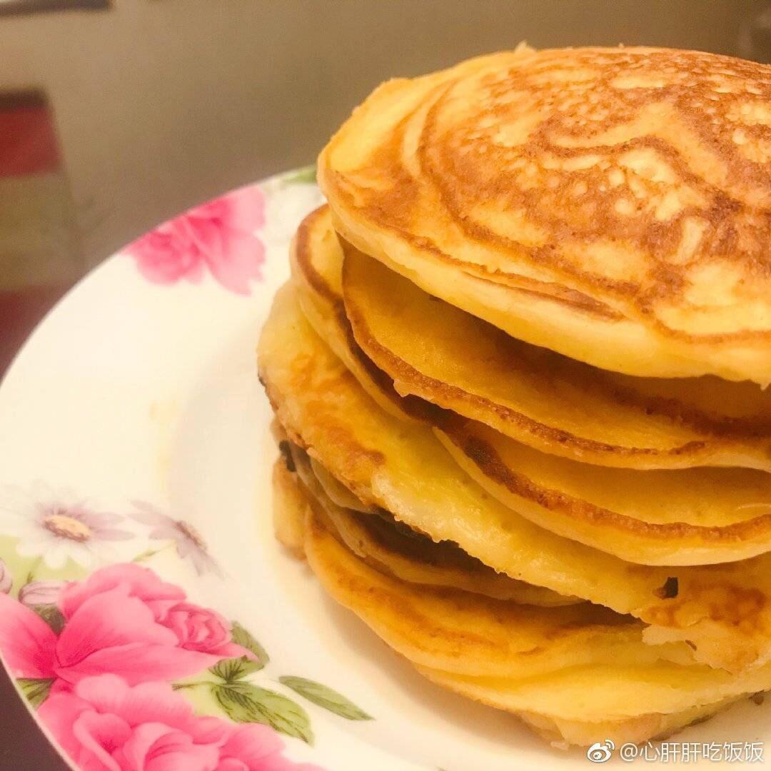 【快手早餐】好七的豆腐酸奶无油松饼