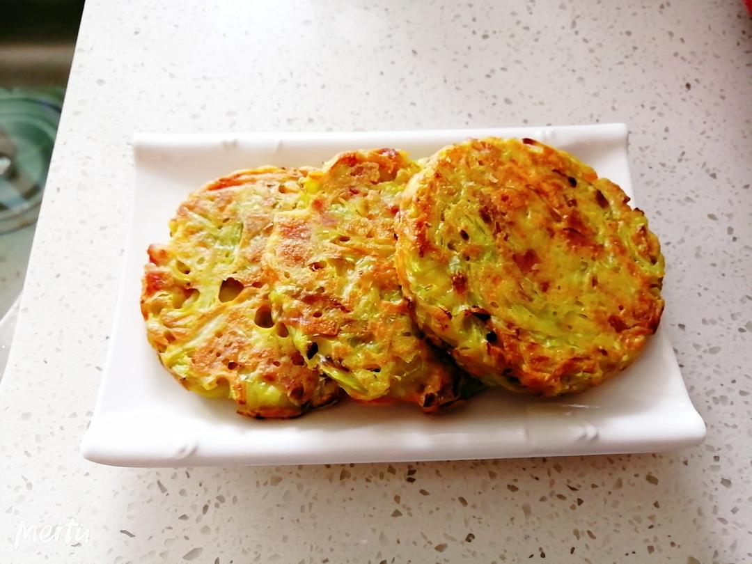 白菜鸡蛋早餐饼