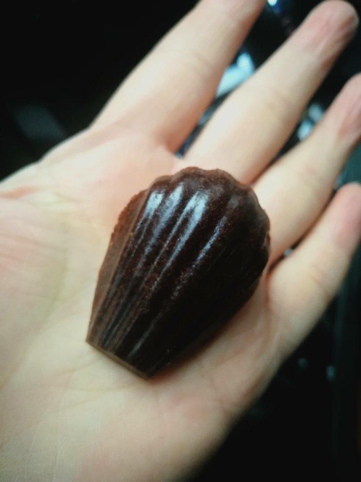 可可花生酱软心玛德琳
