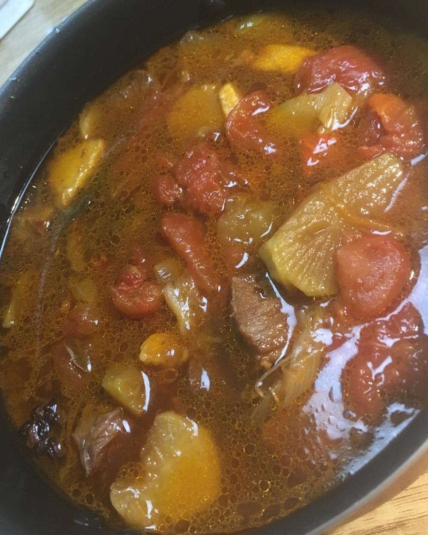 美极牛肉炖萝卜