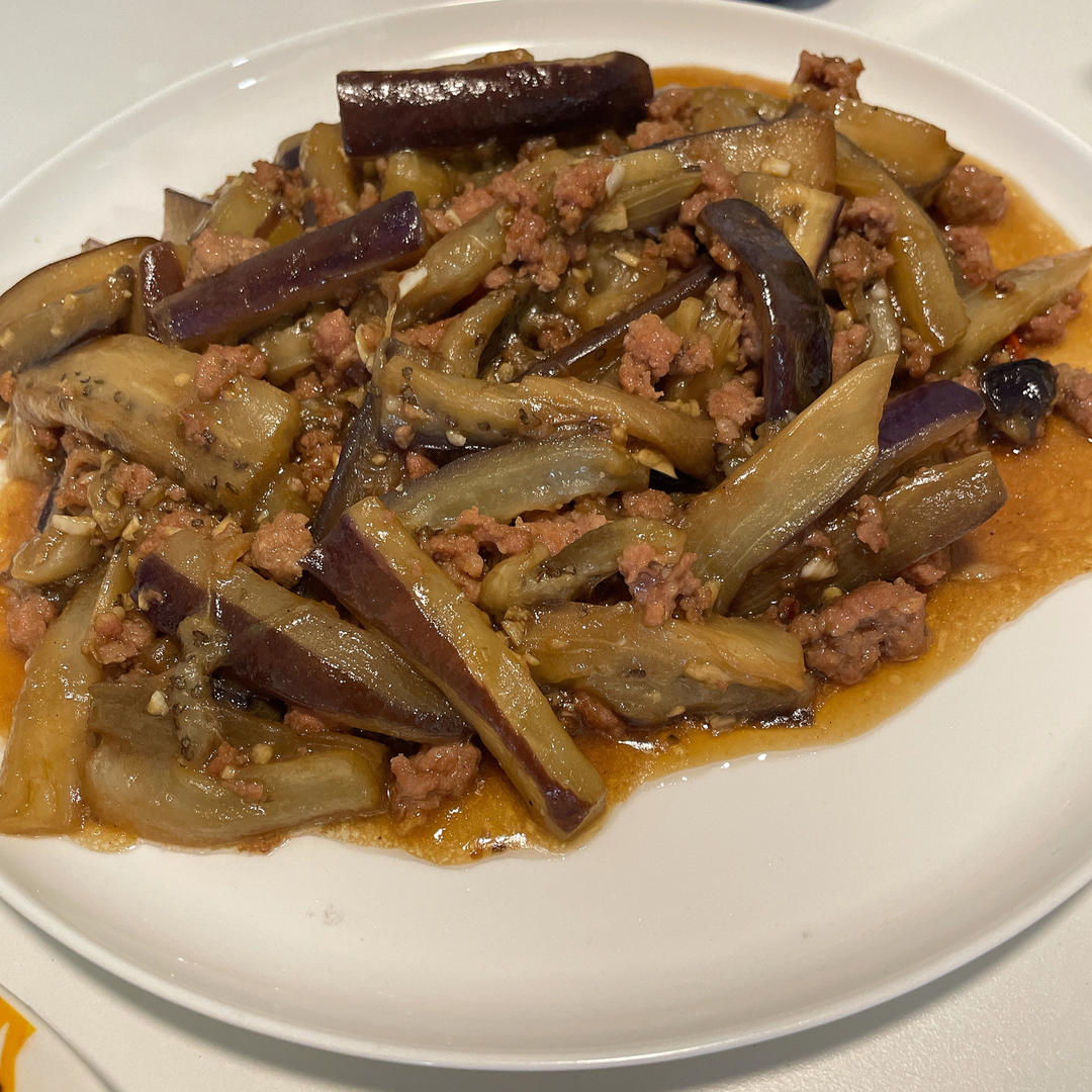肉沫茄子（非油炸健康版）文末另附万能鱼香汁配方。