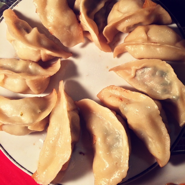 电饭煲煎饺