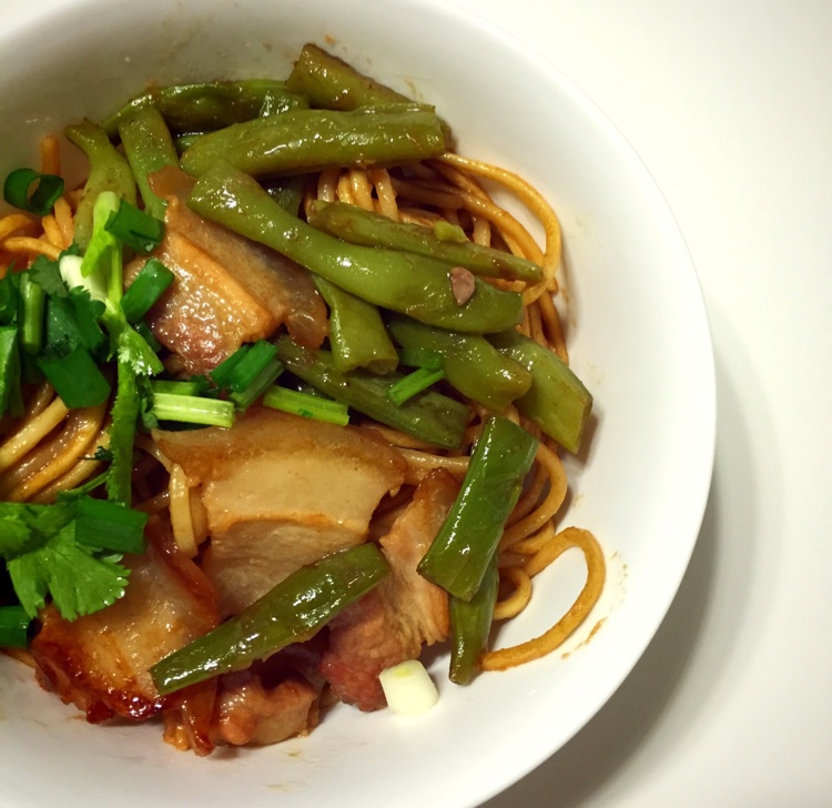 豆角焖面