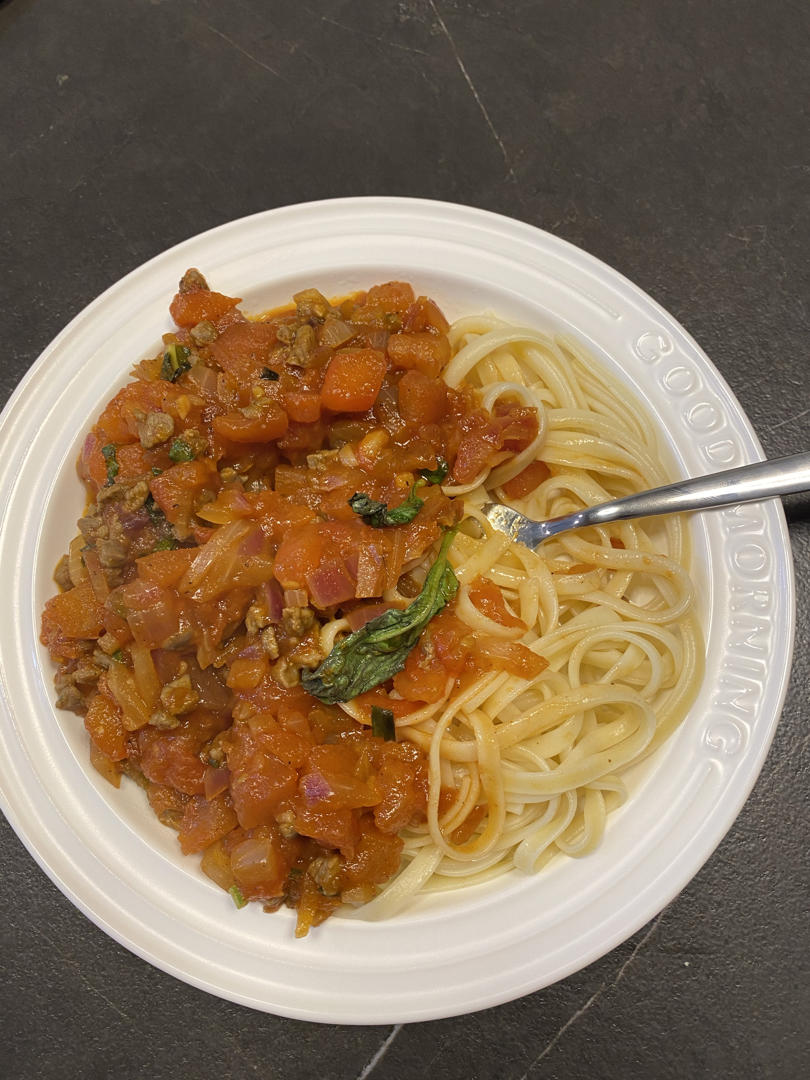 番茄意大利面