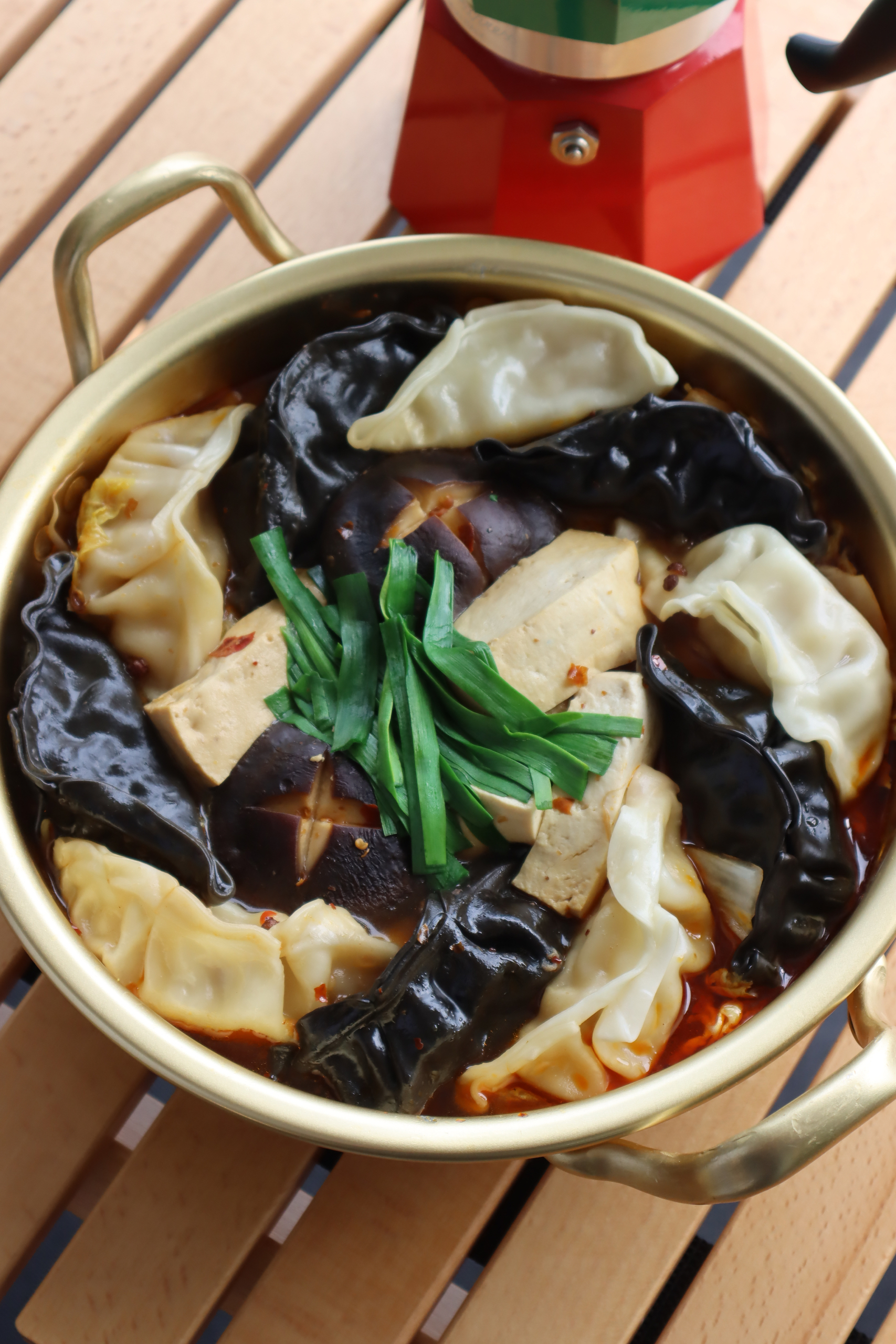 露营菜谱—饺子锅的做法