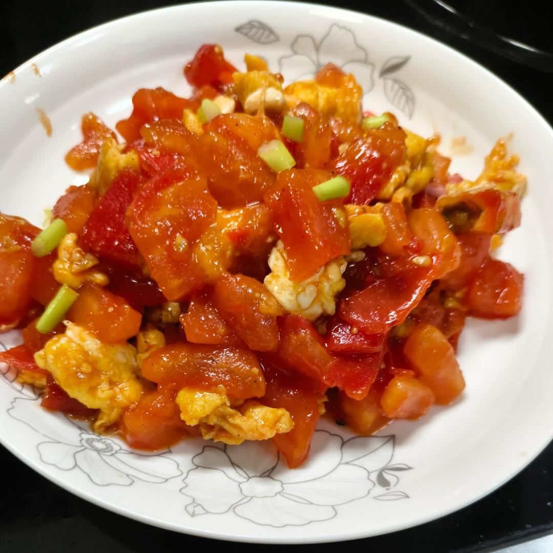 超嫩滑的番茄炒蛋