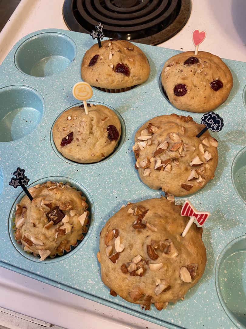 玛芬纸杯蛋糕 搅拌几下就做好了