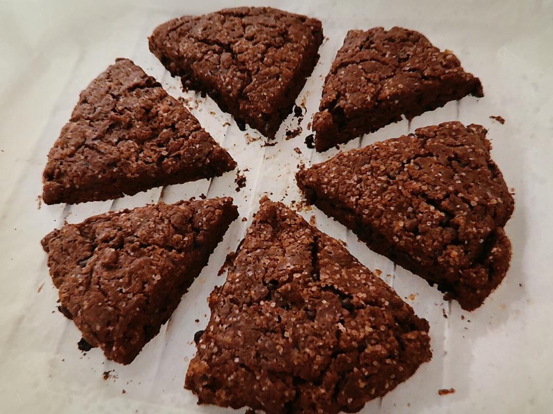 双重巧克力司康Double Chocolate Scone