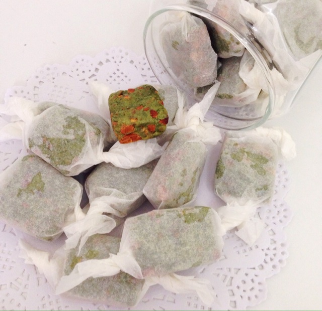抹茶牛轧糖 （棉花糖版）