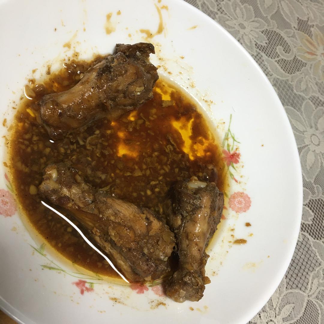 烤箱烤蒜蓉鸡翅