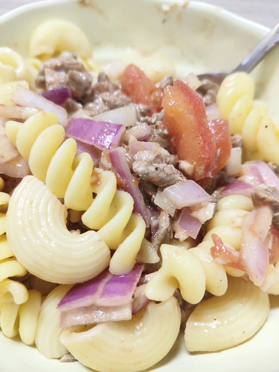 番茄肉酱通心粉