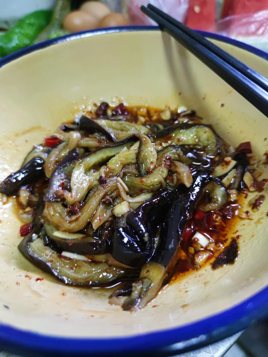 凉拌茄子这样做，堪称米饭杀手