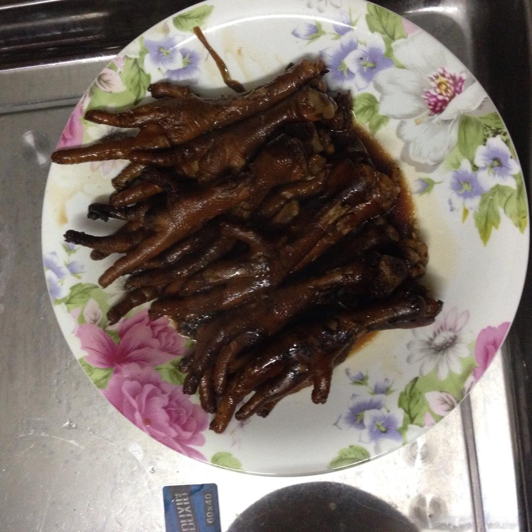 秘制红烧鸡爪