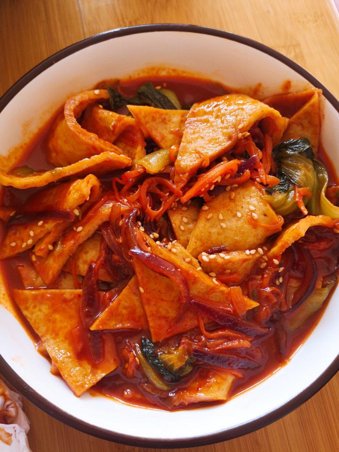 judy_myname做的韩式炒鱼饼