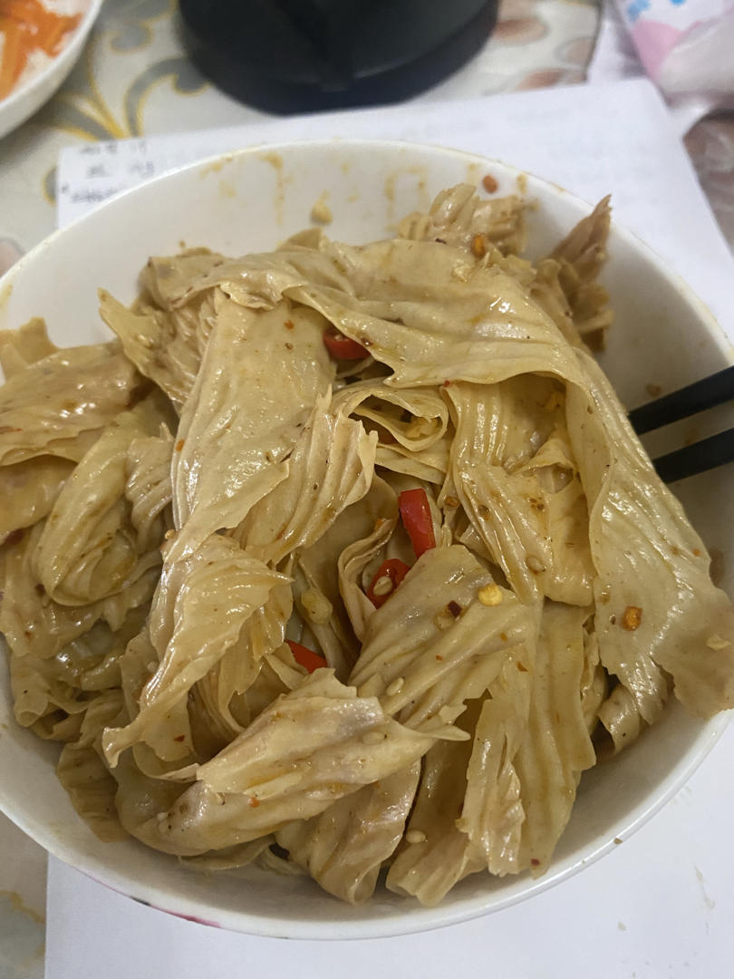 香辣豆皮