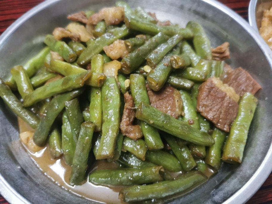 四季豆烧肉