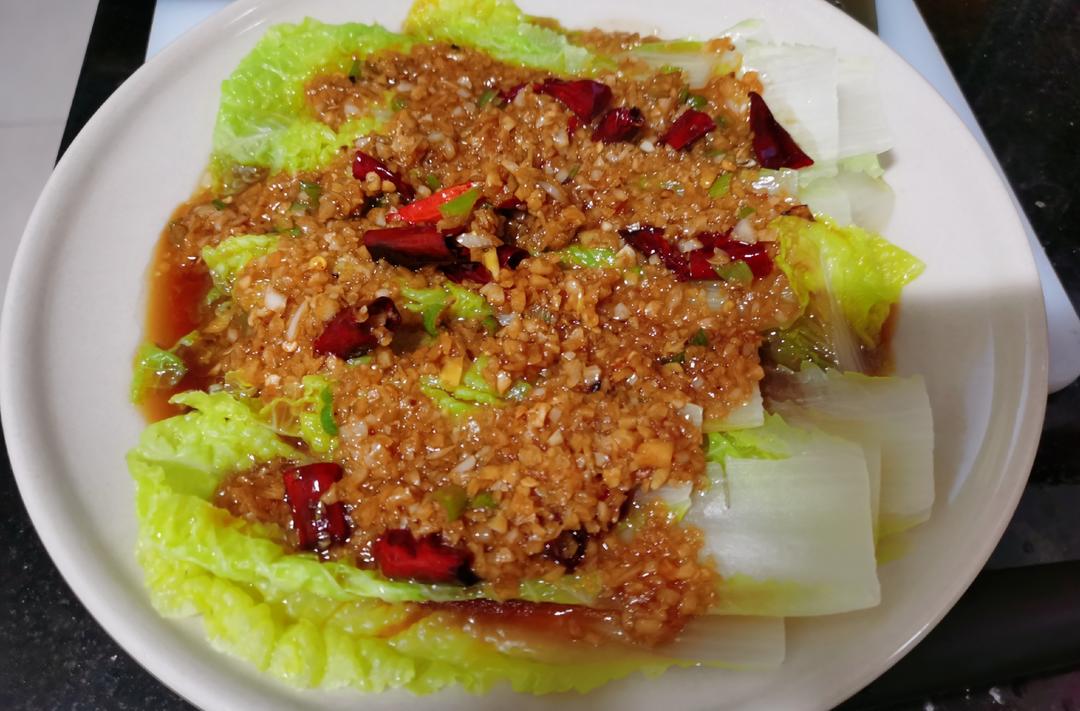 蒜蓉娃娃菜～5分钟快手