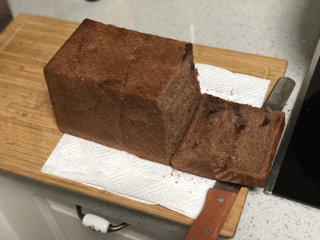 牛奶巧克力吐司