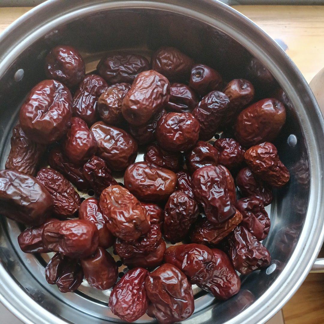 蒸红枣