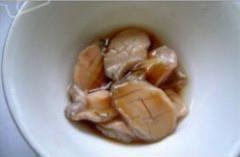 芙蓉蒸鲍鱼的做法 步骤2