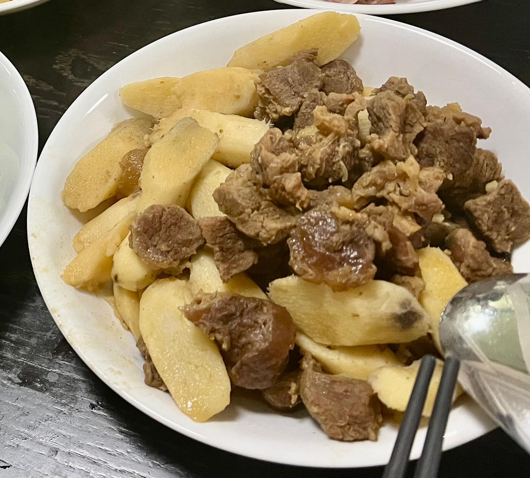 山药炖牛肉