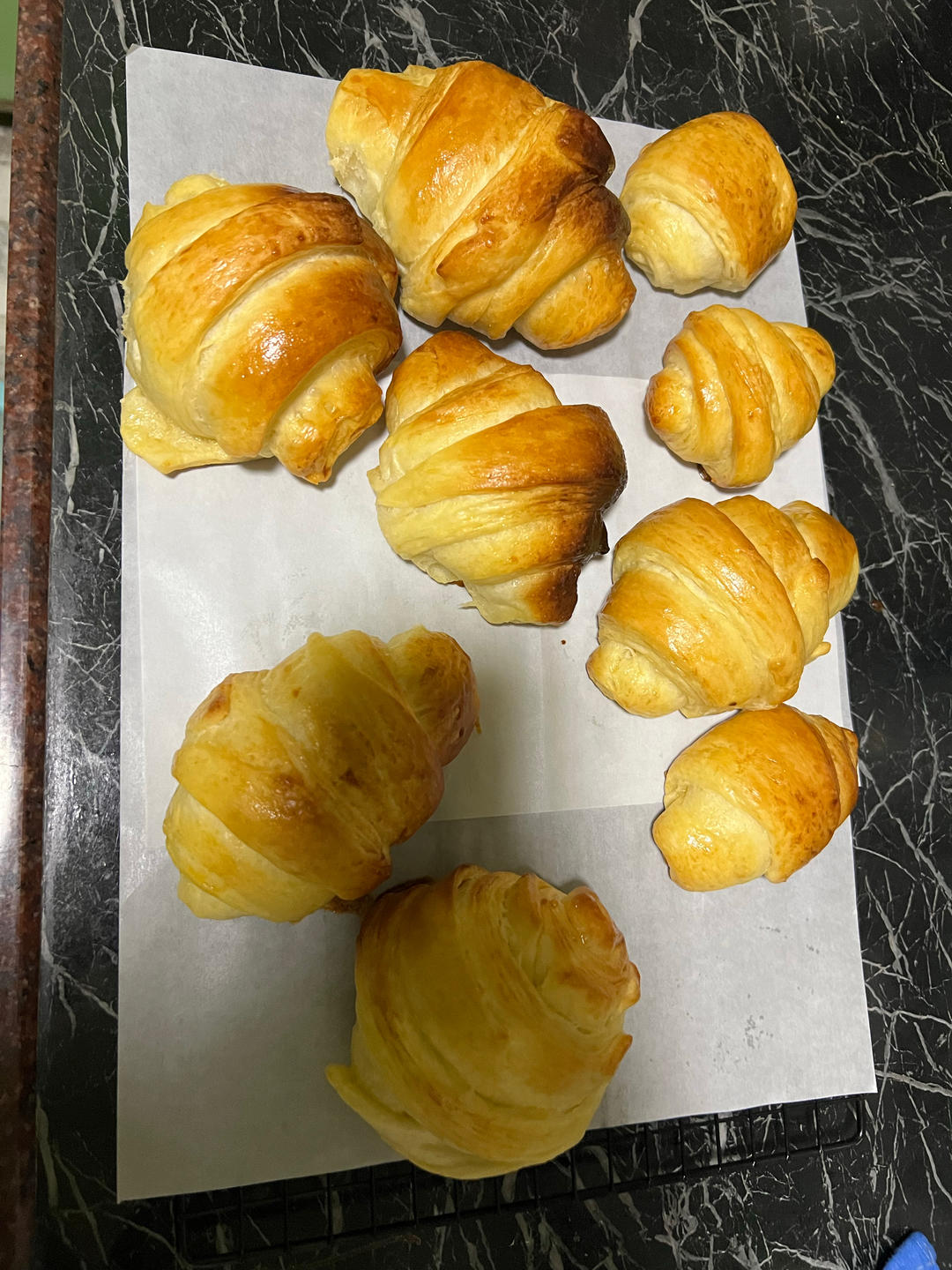 不用折叠！可颂牛角包的傻瓜做法