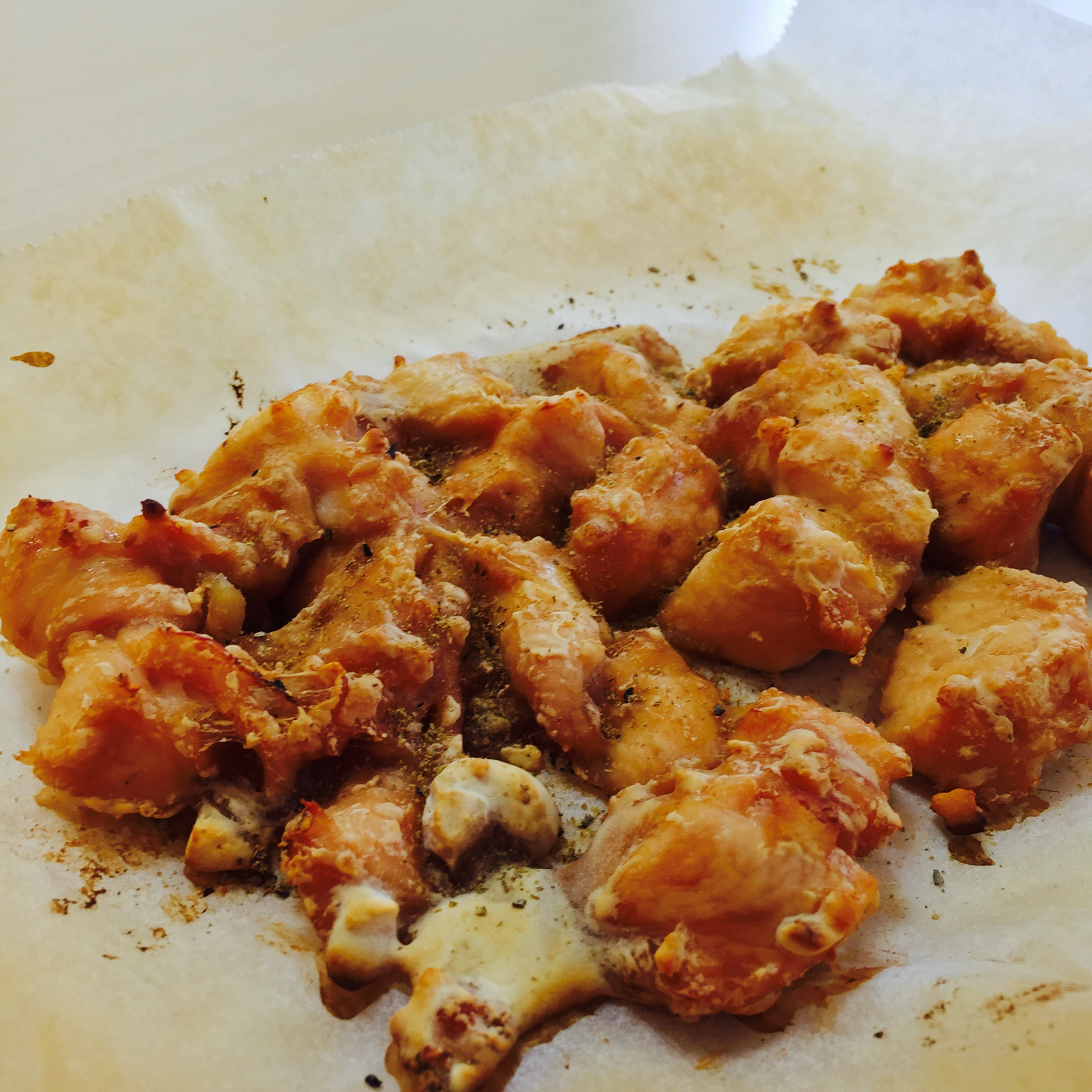 低卡低脂烤箱版鸡米花