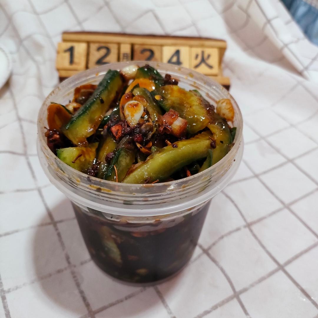 爽脆开胃腌黄瓜🥒