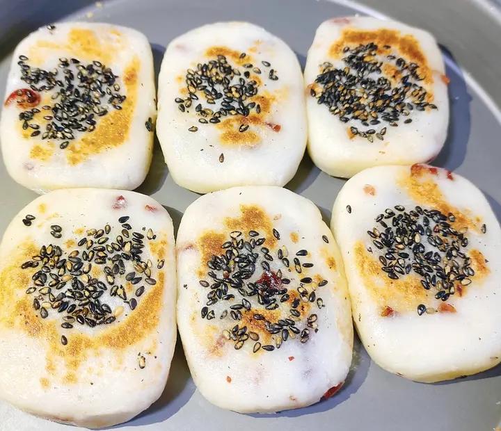香甜软糯，好吃的山药红枣糯米饼，简单易学