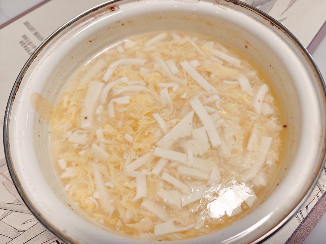 内酯豆腐鸡蛋汤（简单快手）