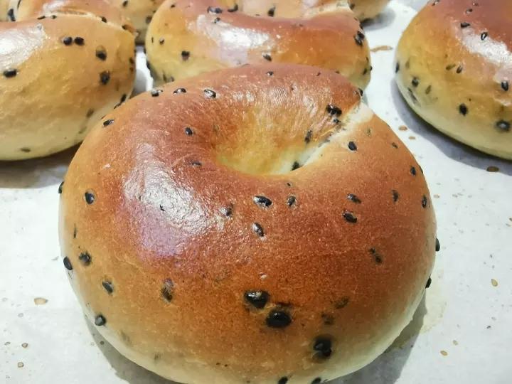 原味贝果🥯/黑芝麻贝果🥯