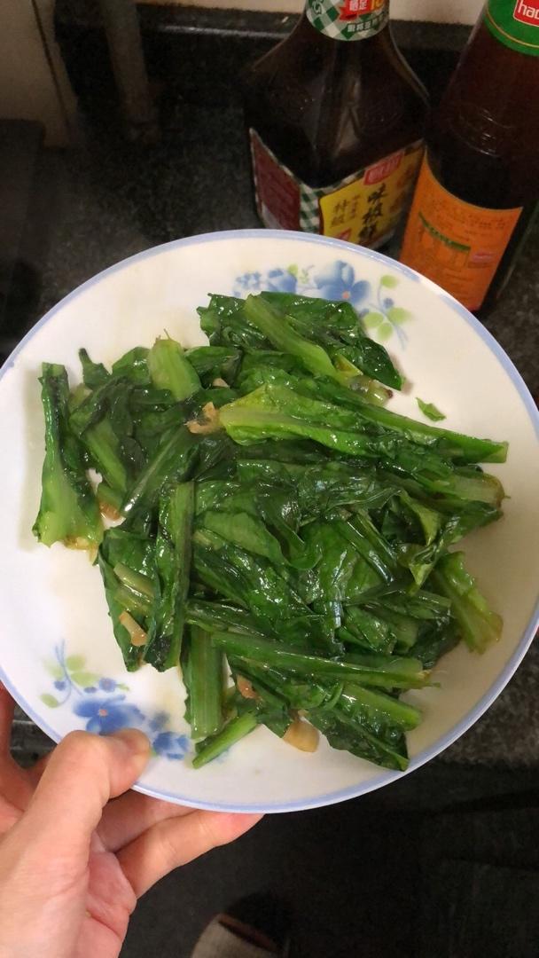 蒜蓉油麦菜（蚝油）