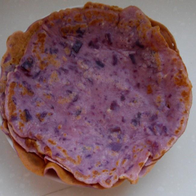 紫薯糊塌饼的做法