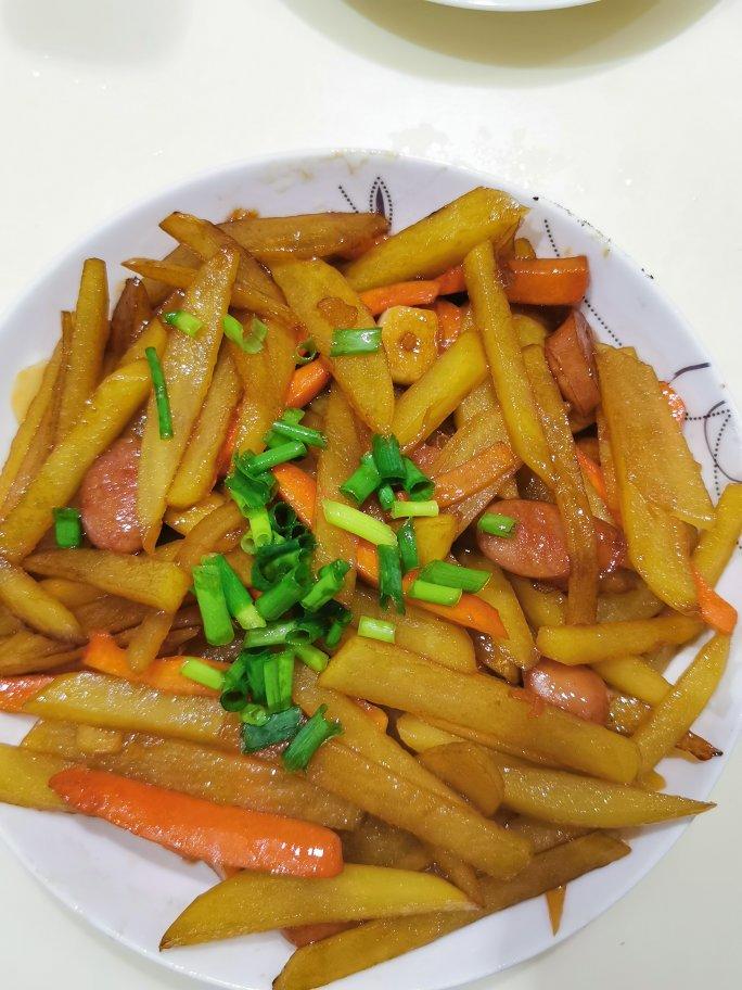脆炒土豆丝
