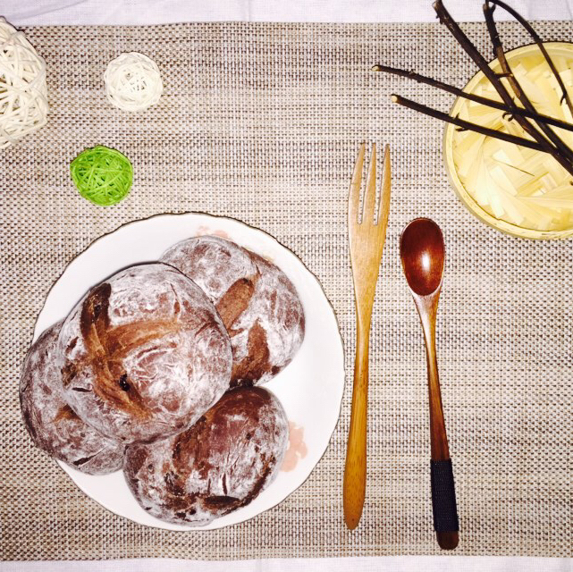 全麦巧克力豆软欧