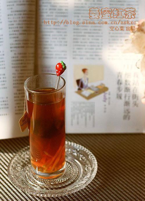 姜蜜红茶的做法