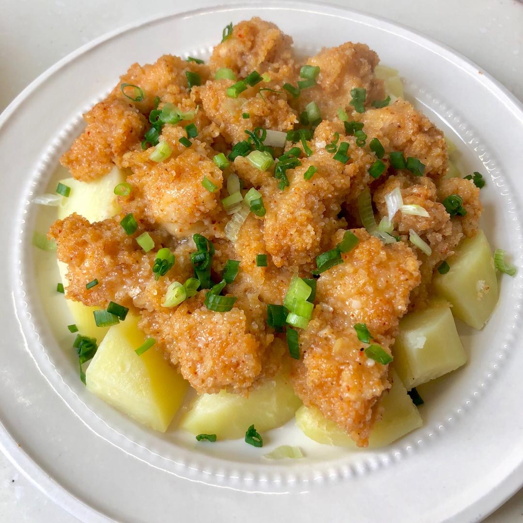鸡胸肉做粉蒸肉也一样好吃，你一定没吃过