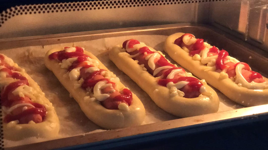 芝士热狗面包（专门花六千学费学的方子）