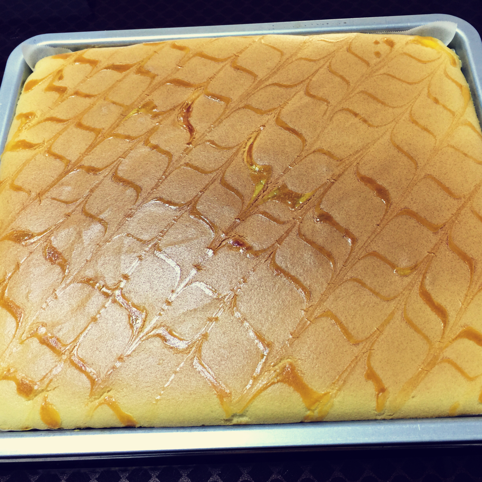 千叶纹蛋糕卷