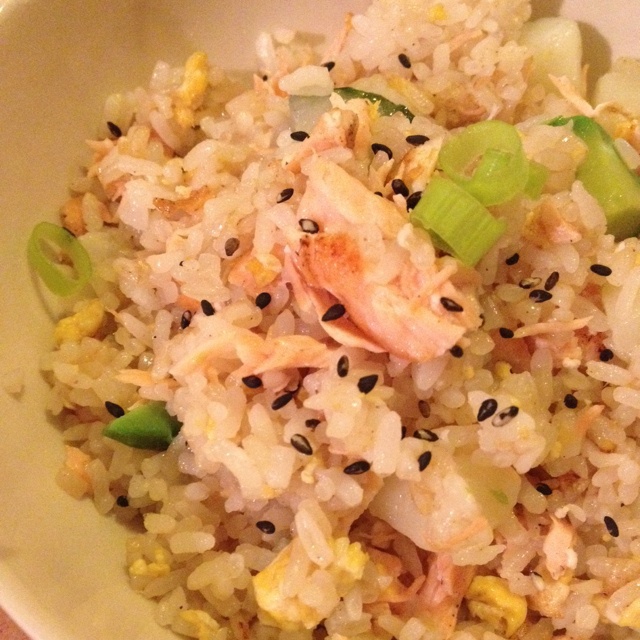 三文鱼炒饭