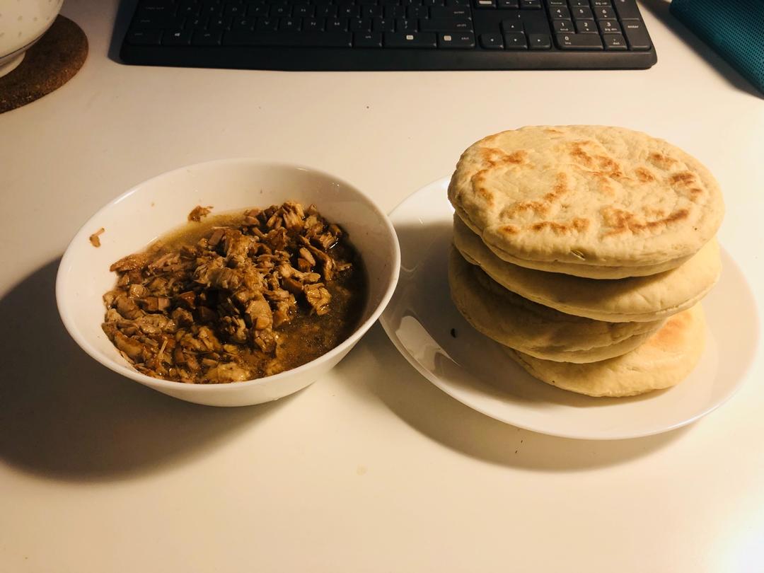 肉夹馍(白吉馍的制作)