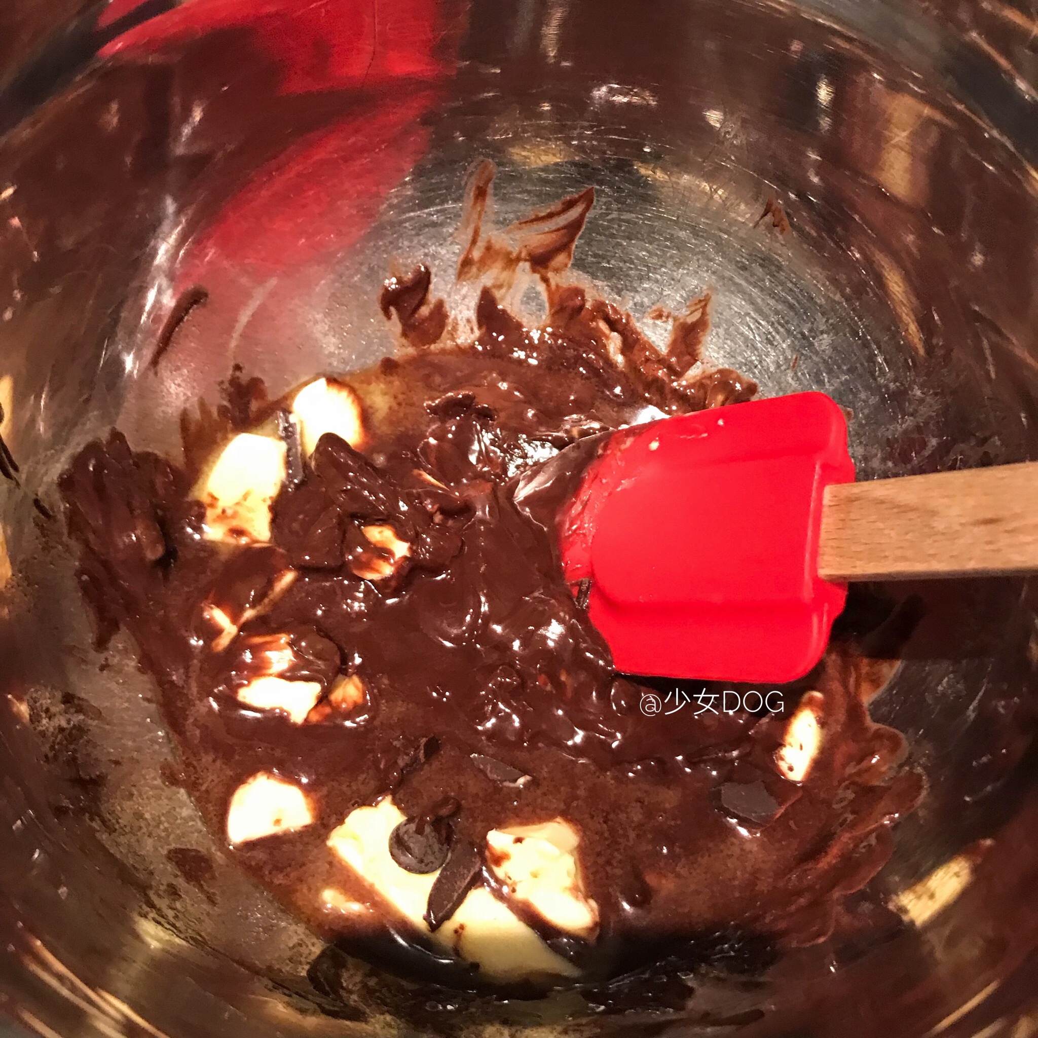 超浓厚软糖质地的布朗尼 - Fudgy Brownies (减糖版)的做法 步骤1