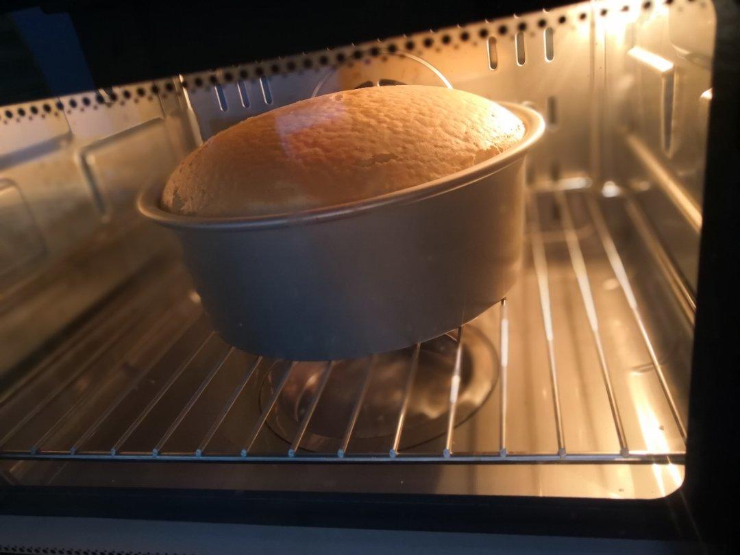 超详细8寸戚风蛋糕