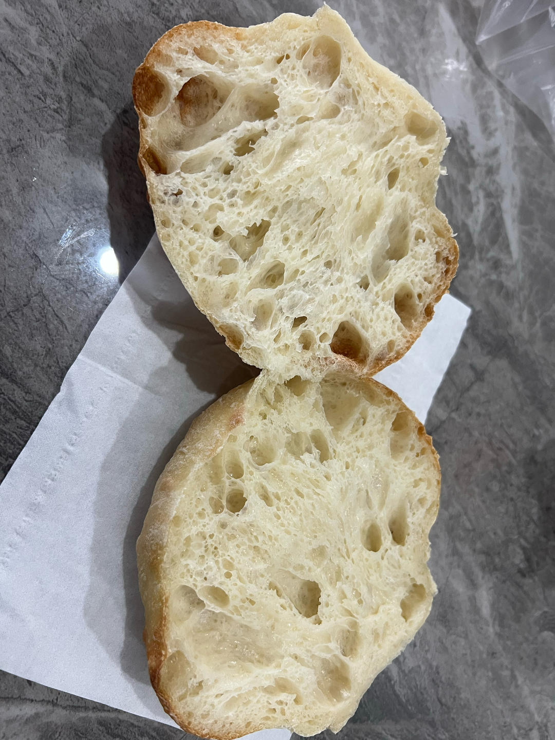 家庭版免揉～恰巴塔🥖｜一次成功超好吃