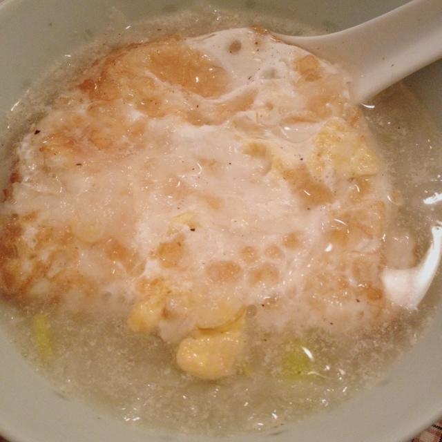 萝卜鸡蛋虾米汤的做法