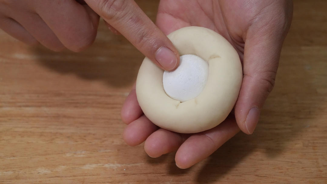 用汤圆做馒头，软糯香甜，这做法第一次见